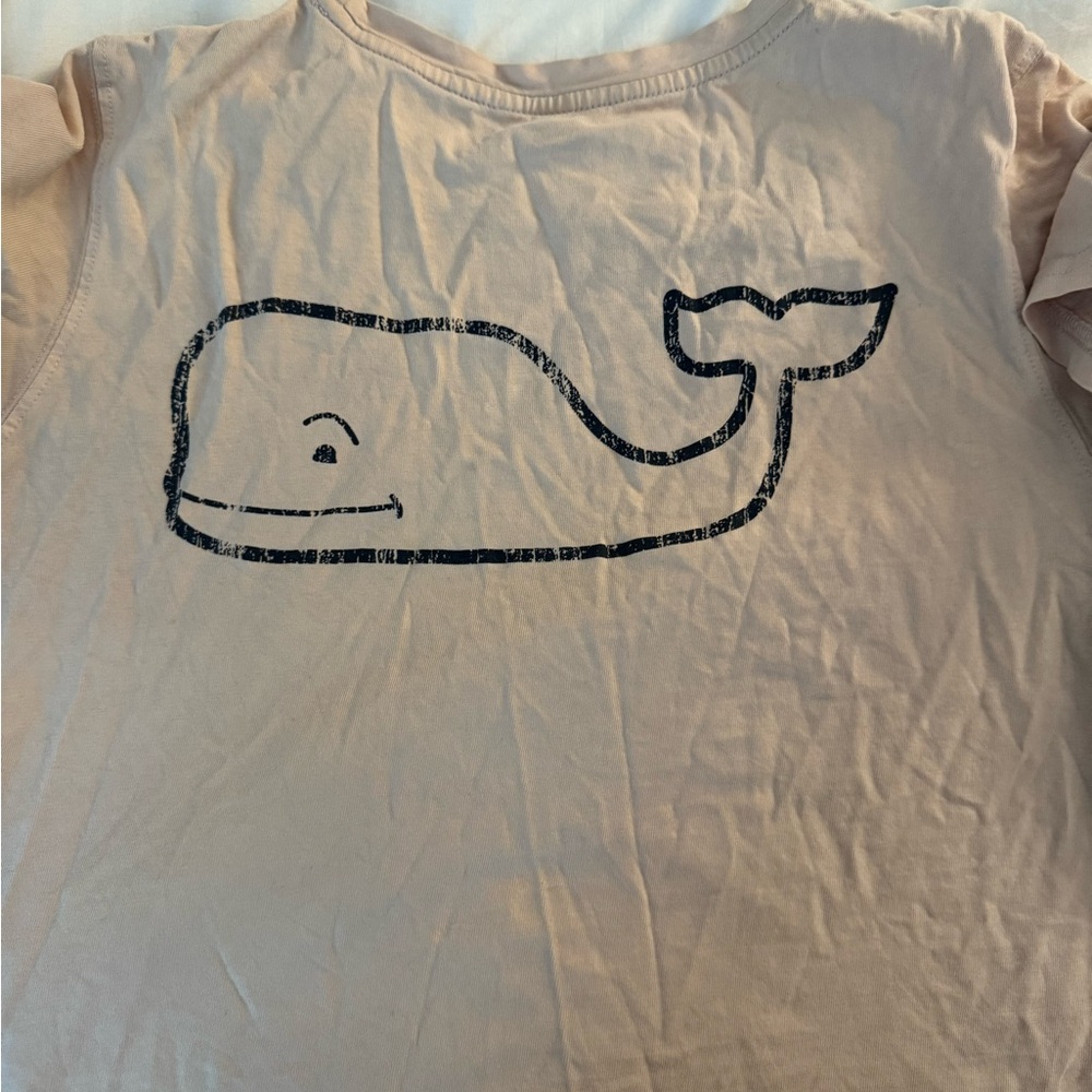 Vineyard Vines  light pink  Whale Tee